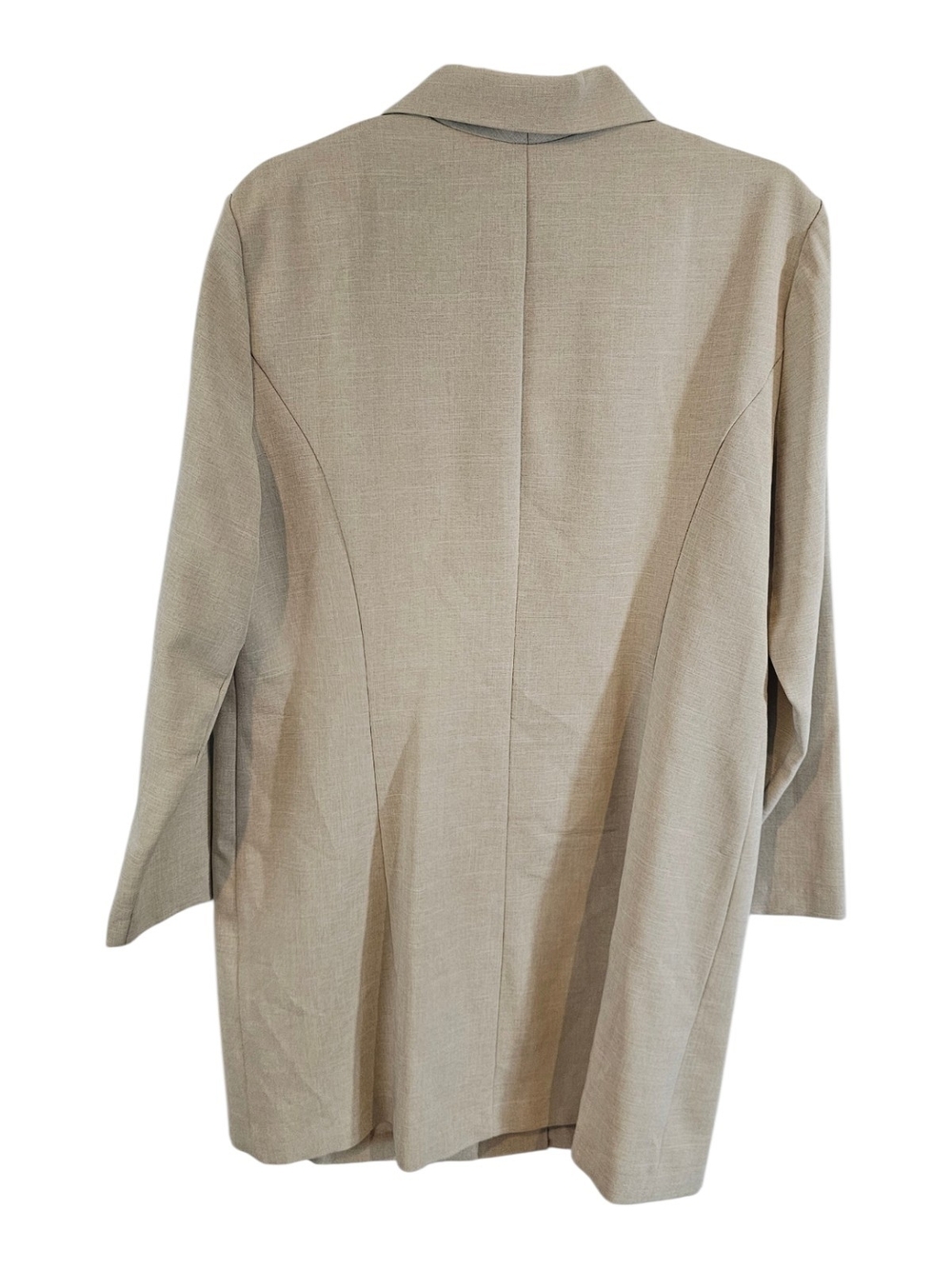 Lois Snyder Dani Max Size 16 Beige Women's Two-Piece Pant Suit Jacket & Trousers - Picture 4 of 7